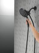 Delta Faucet Matte Black Multi Function Hand Shower 
