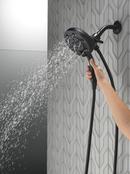 Delta Faucet Matte Black Multi Function Hand Shower 