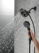Delta Faucet Matte Black Multi Function Hand Shower 