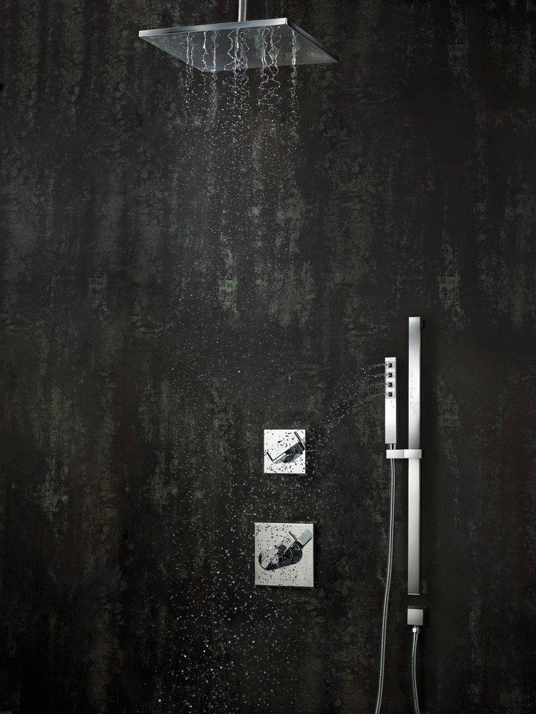 Delta Faucet Matte Black Tub and Shower Diverter Valve with Single Lever Handle 