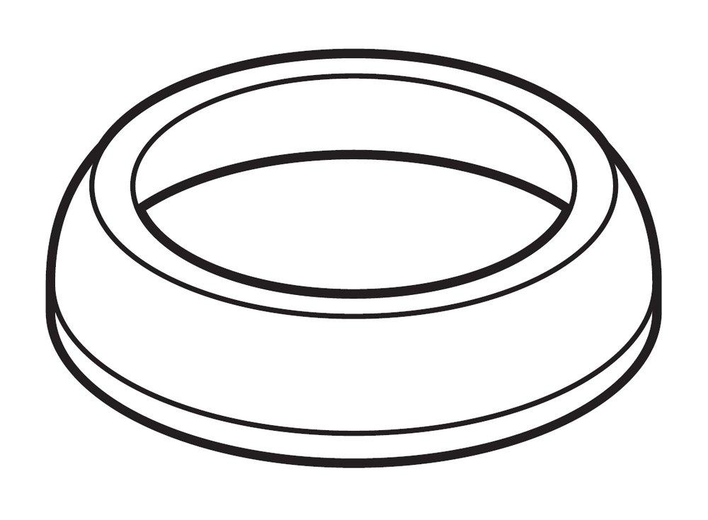 Delta Faucet Matte Black TRINSIC: CAP 