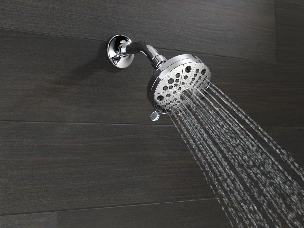 Delta Faucet SpotShield Stainless 1/2 x 5-1/2 in. MIPS Brass Shower Arm 