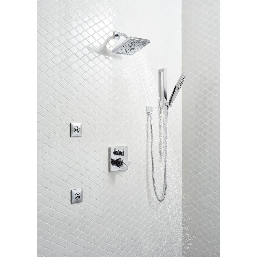 Delta Faucet SpotShield Stainless 1/2 x 5-1/2 in. MIPS Brass Shower Arm 