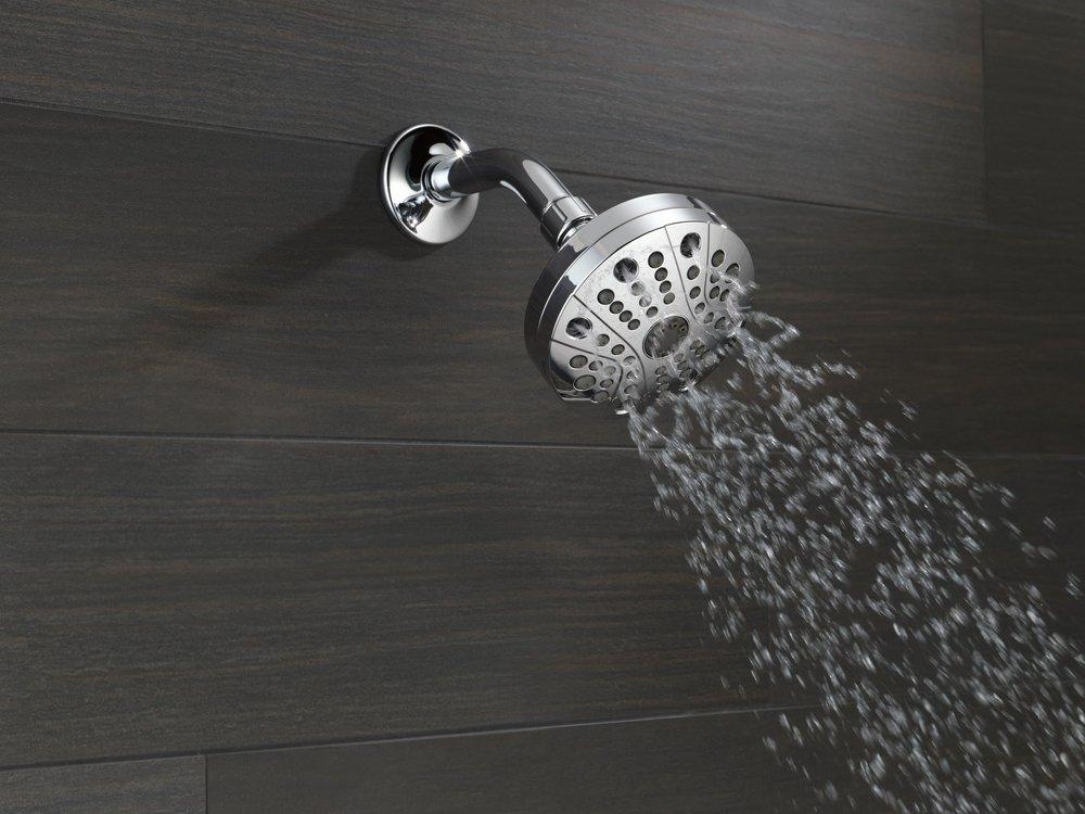 Delta Faucet SpotShield Stainless 1/2 x 5-1/2 in. MIPS Brass Shower Arm 