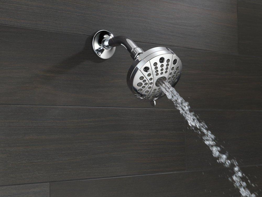 Delta Faucet SpotShield Stainless 1/2 x 5-1/2 in. MIPS Brass Shower Arm 