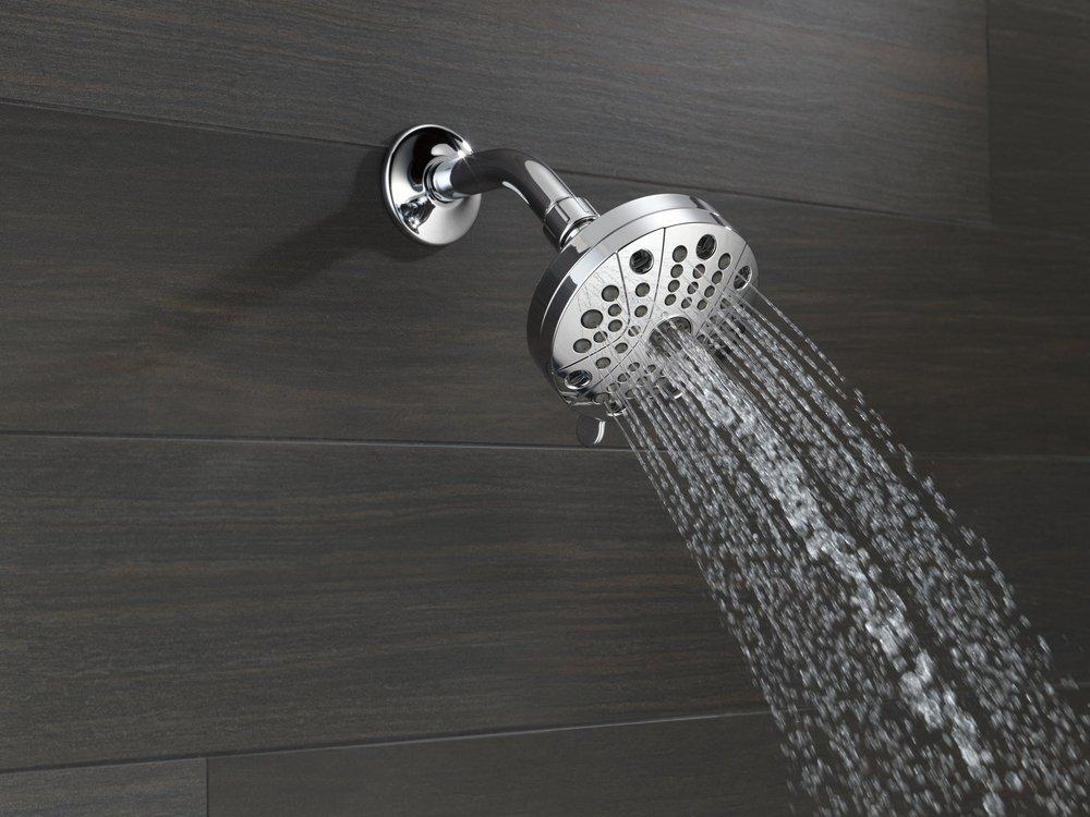 Delta Faucet SpotShield Stainless 1/2 x 5-1/2 in. MIPS Brass Shower Arm 