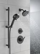 Delta Faucet Matte Black Tub and Shower Diverter Valve with Single Lever Handle 