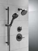 Delta Faucet Matte Black Tub and Shower Diverter Valve with Single Lever Handle 
