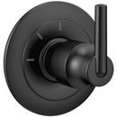 Delta Faucet Matte Black Single Handle Bathtub & Shower Faucet (Trim Only) 