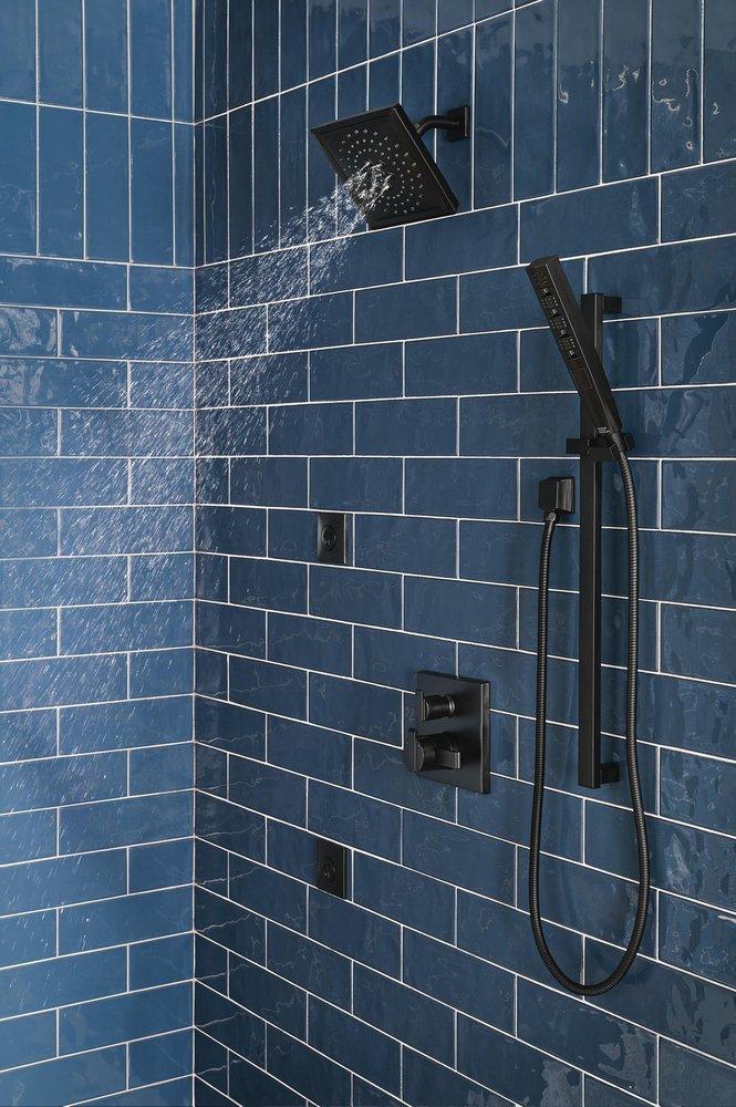 Delta Faucet Matte Black Single Function Body Spray 