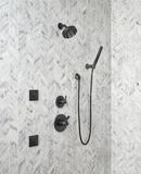 Delta Faucet Matte Black 1/2 in. FNPT x MNPSM Solid Brass Elbow 