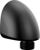 Delta Faucet Matte Black 1/2 in. FNPT x MNPSM Solid Brass Elbow 