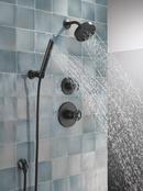 Delta Faucet Matte Black 1/2 in. FNPT x MNPSM Solid Brass Elbow 