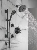 Delta Faucet Matte Black 1/2 in. FNPT x MNPSM Solid Brass Elbow 