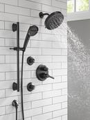 Delta Faucet Matte Black 1/2 in. FNPT x MNPSM Solid Brass Elbow 