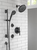 Delta Faucet Matte Black 1/2 in. FNPT x MNPSM Solid Brass Elbow 