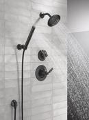 Delta Faucet Matte Black 1/2 in. FNPT x MNPSM Solid Brass Elbow 