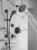 Delta Faucet Matte Black 1/2 in. FNPT x MNPSM Solid Brass Elbow 