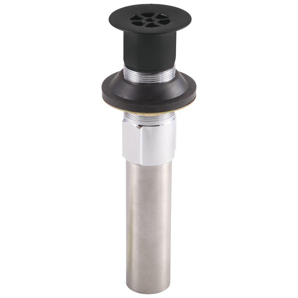 Delta Faucet Matte Black Complete Lavatory Grid Strainer Assembly (Less Overflow) 