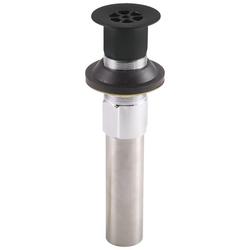 2-1/8 in. Bathroom Sink Drain in Matte Black