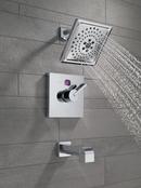 Delta Faucet Matte Black Multi Function Full Body, H2Okinetic&reg; and Pause Showerhead 