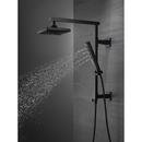 Delta Faucet Matte Black Multi Function Full Body, H2Okinetic&reg; and Pause Showerhead 