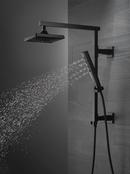 Delta Faucet Matte Black Multi Function Full Body, H2Okinetic&reg; and Pause Showerhead 