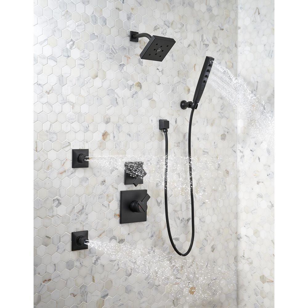 Delta Faucet Matte Black Single Function Body Spray 