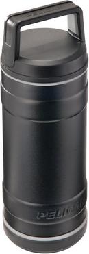 18 oz. Copper Plated and 18-8 Stainless Steel Water Bottle in Black