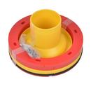 Oatey&reg; Yellow 1/4 x 1-5/8 in. Closet Flange with Test Cap 