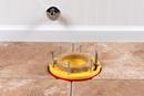 Oatey&reg; Yellow 1/4 x 1-5/8 in. Closet Flange with Test Cap 