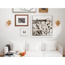 Fredrick Ramond Deluxe Gold 60W 2-Light Candelabra E-12 Incandescent Wall Sconce 
