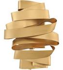 Fredrick Ramond Deluxe Gold 60W 2-Light Candelabra E-12 Incandescent Wall Sconce 