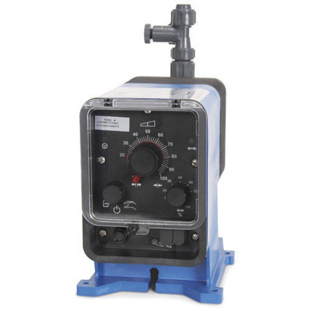 Pulsafeeder 115V 22 gpd 150 psi PVC Metering Pump with Degassing Head 