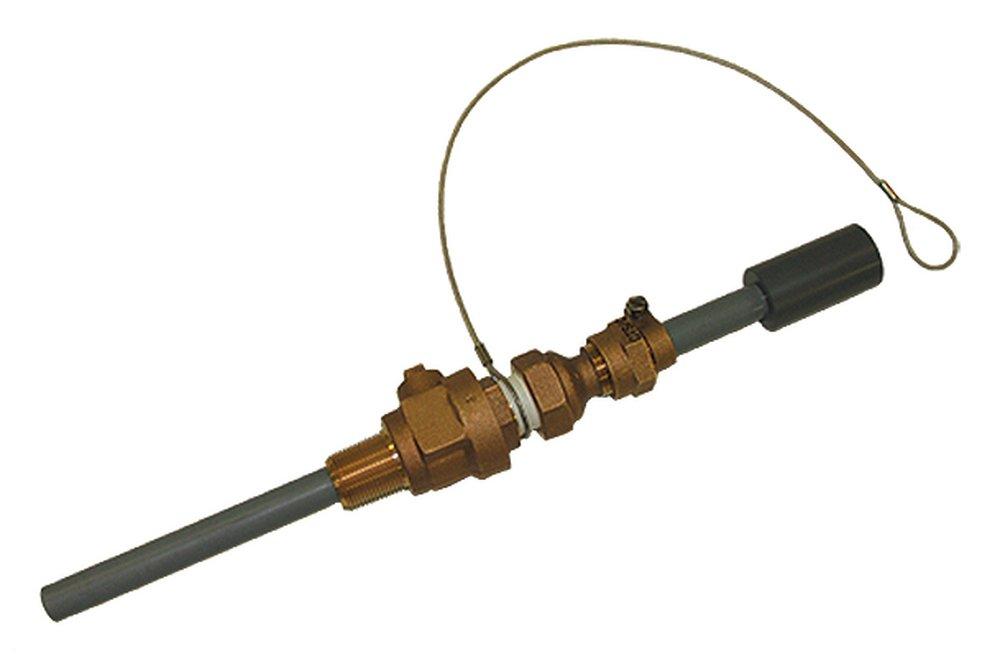 Pulsafeeder AWWA Male x FNPT CPVC Corporation Stop 