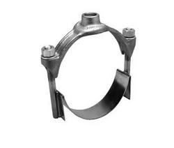 8 x 1 in. IP Bronze Single Strap Saddle with Double Stainless Steel Bolts 9-1/20 in.