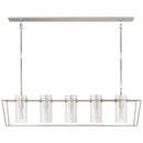 Visual Comfort & Co. Signature Polished Nickel 60W 5-Light Medium E-26 Incandescent Outdoor Pendant 