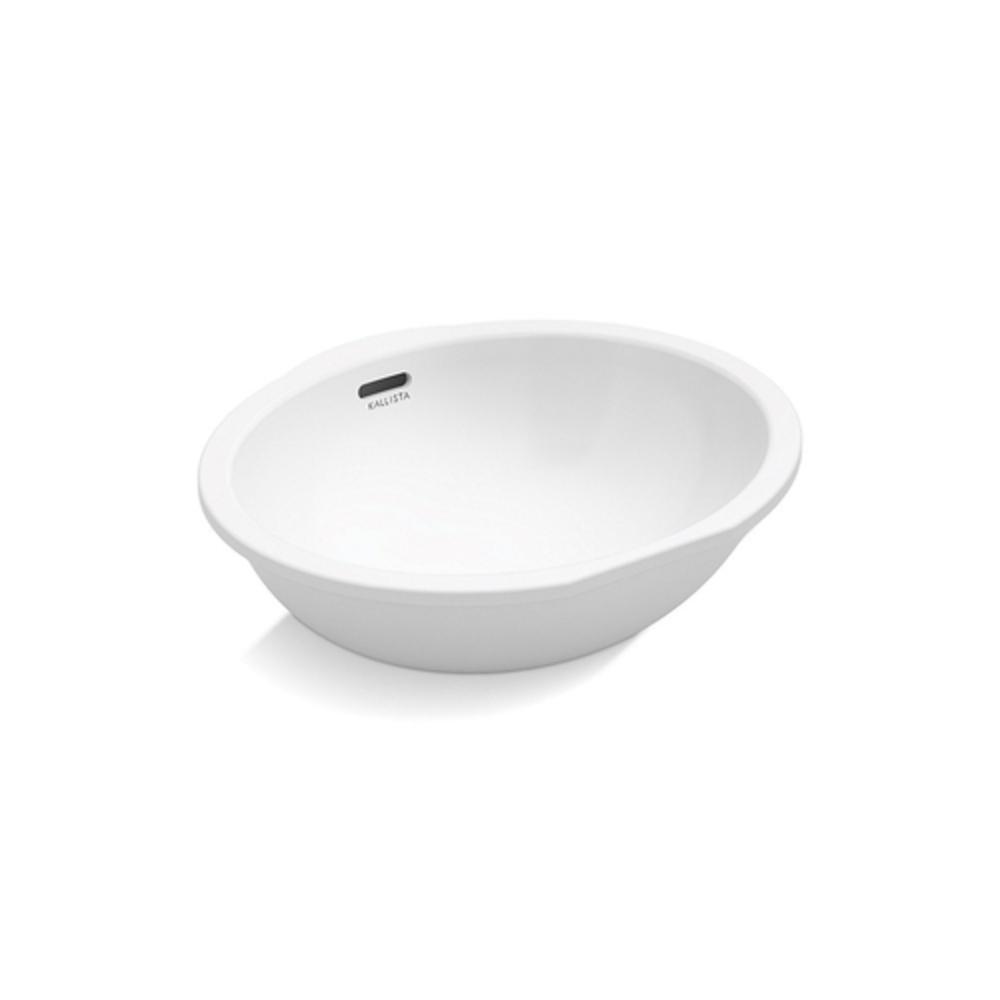 Kallista Stucco White Undermount Basin 