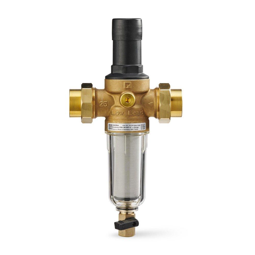 Resideo Metallic NPT Hydronic Pressure Regulating Valve 140F Bronze, Fabric, Plastic and Stainless Steel 