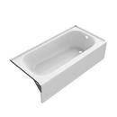 PROFLO&reg; White 60 x 30 in. Alcove Bathtub with Right Drain 