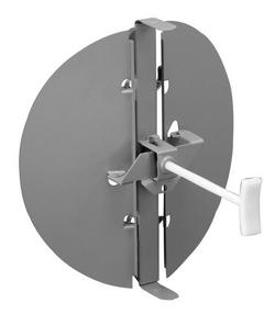 6 in. Butterfly Damper Steel