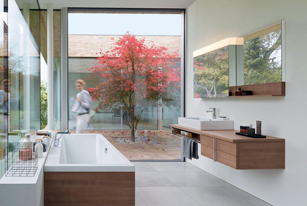 Duravit White Wall Mount Basin 