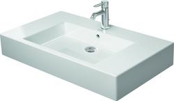 33-1/2 in. Wall Mount Rectangular Ceramic Bathroom Sink in White