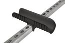 4-1/4 in. Insulation Plastic Saddle in Black