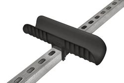 2-1/4 in. Insulation Plastic Saddle in Black