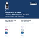 Kimberly-Clark Professional&trade; Chrome 1.5 L Deck Mount Stainless Steel Electronic Skin Care Dispenser 