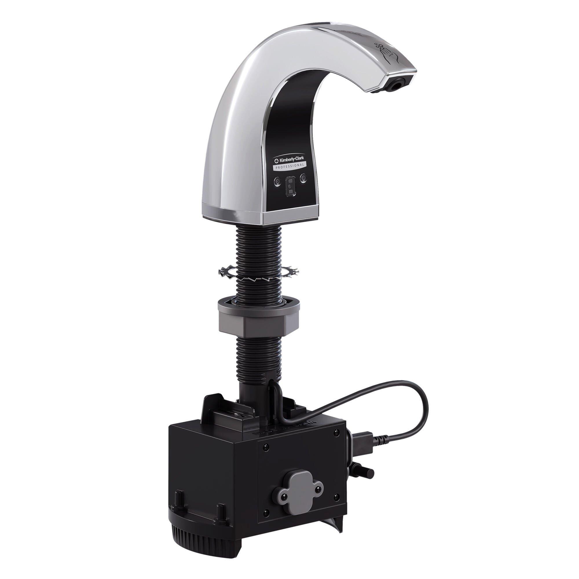 Kimberly-Clark Professional&trade; Chrome 1.5 L Deck Mount Stainless Steel Electronic Skin Care Dispenser 
