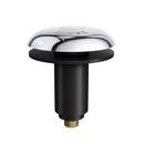 PROFLO&reg; Polished Chrome Threaded Brass Toe Tap Stopper 