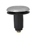 PROFLO&reg; Polished Chrome Threaded Brass Toe Tap Stopper 