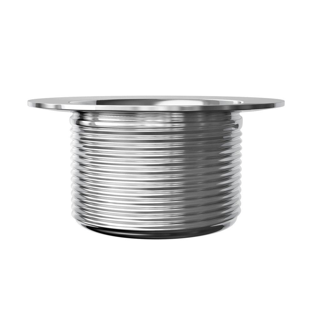 PROFLO&reg; Polished Chrome Threaded Drain Insert 